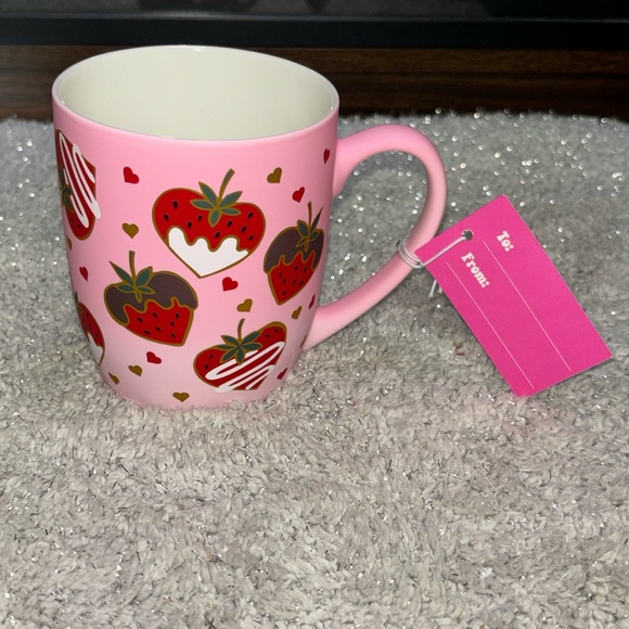 Valentine’s Day strawberry mug! - Picture 1 of 4
